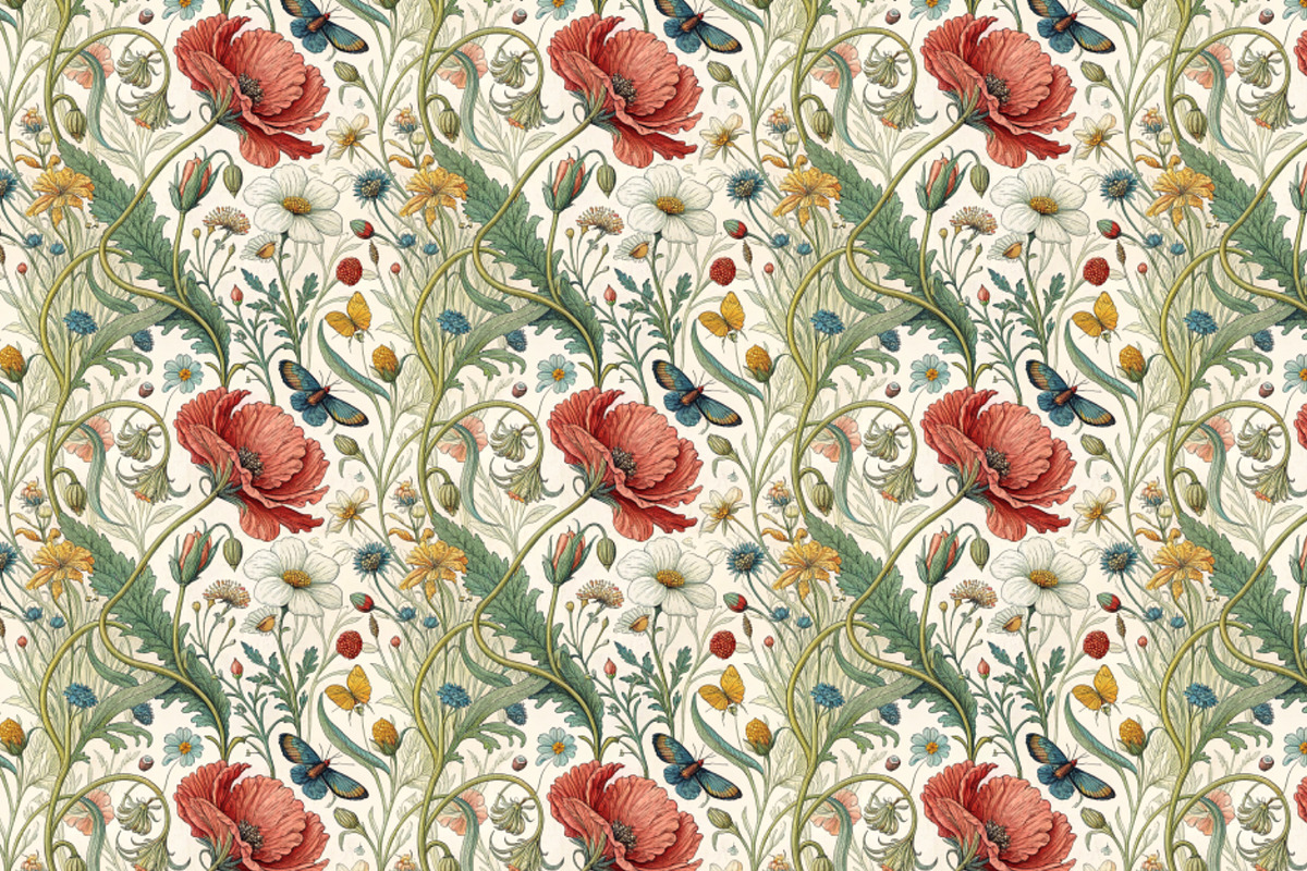 Botanic Garden Seamless Pattern Set, a Pattern Graphic by Designs by Helen Trupak (Photo 8 of 8)