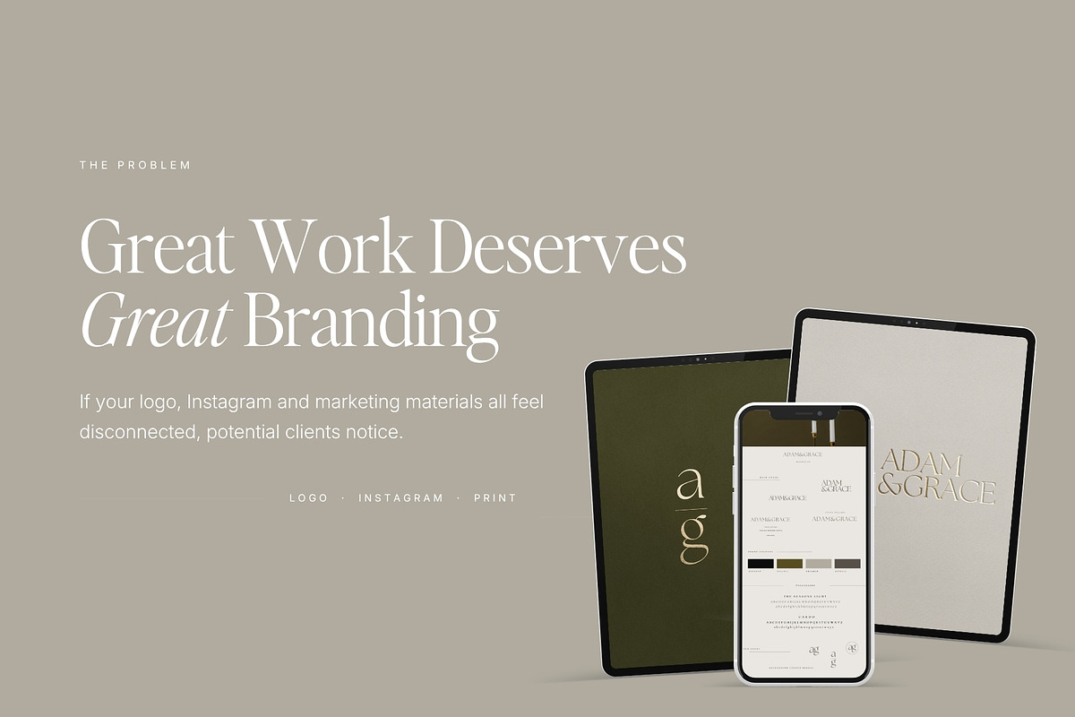 Mini Branding Kit Canva Template, a Branding & Logo Template by Adam and Grace (Photo 6 of 19)