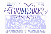 Demon Stars Typeface, a Blackletter Font by alit design (Thumbnail 5 of 20)