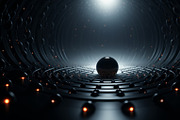 41 Black spheres illustrations, an Object Illustration by Handmadefont (Thumbnail 14 of 41)