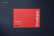 Envelope Mockup Set 01, a Household Mockup by creatsy5 (Thumbnail 4 of 9)