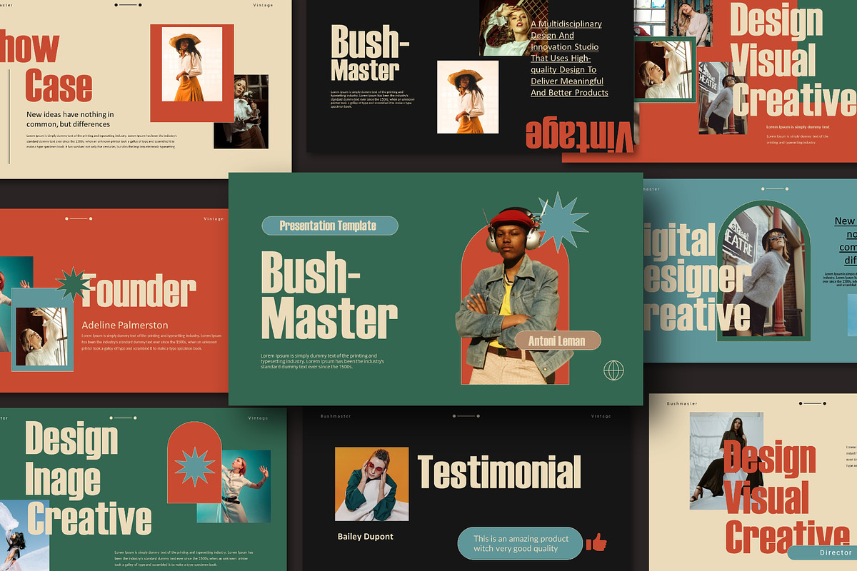 Bushmaster Vintage Keynote, a Presentation Template by Spesifikstd (Photo 1 of 12)
