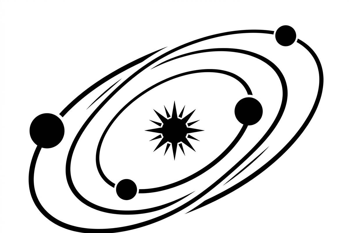 60 Planet Orbit Abstract Silhouette, an Empty State Illustration by Amazin_art (Photo 20 of 35)
