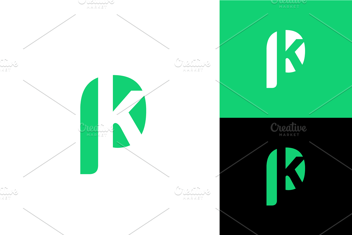 Logo Letter PK Simple Minimalist, a Branding & Logo Template by zaqilogo (Photo 1 of 2)