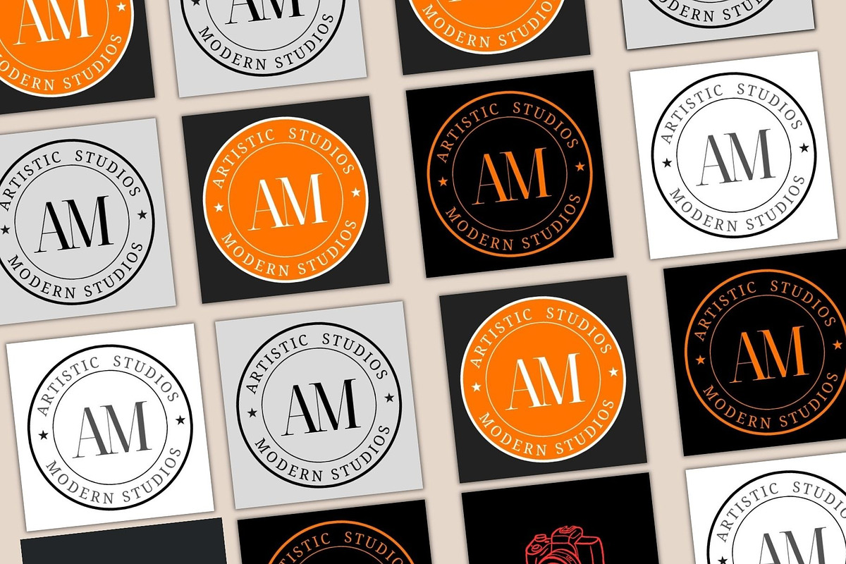 Personal Brand Logos Design Template, a Branding & Logo Template by Mishek Munene (Photo 4 of 8)