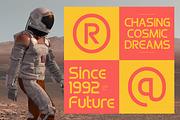 Burst Merch Futuristic Display Sans, a Sans Serif Font by timelesstype.co (Thumbnail 8 of 15)
