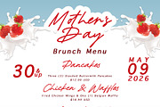 Mother's Day Brunch Menu Template, a Marketing Template by Delux Designs (DE), LLC (Thumbnail 2 of 2)