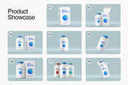Pill Bottle and Box Packaging Mockup, a Packaging Mockup by Ram Studio LLC (Thumbnail 2 of 13)