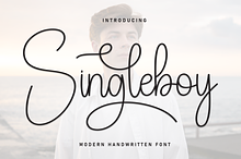 Singleboy | Script Font