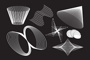 100+ Abstract Vector Shapes, a Background Graphic by Vanzyst (Thumbnail 7 of 17)