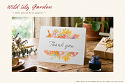 Wild Lily Garden Botanical Set, a Pattern Graphic by Sawango Designs (Thumbnail 9 of 9)
