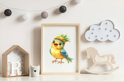 Tropical Bird Png, Jungle Bird Clipa, an Illustration by CreationArt (Thumbnail 2 of 9)