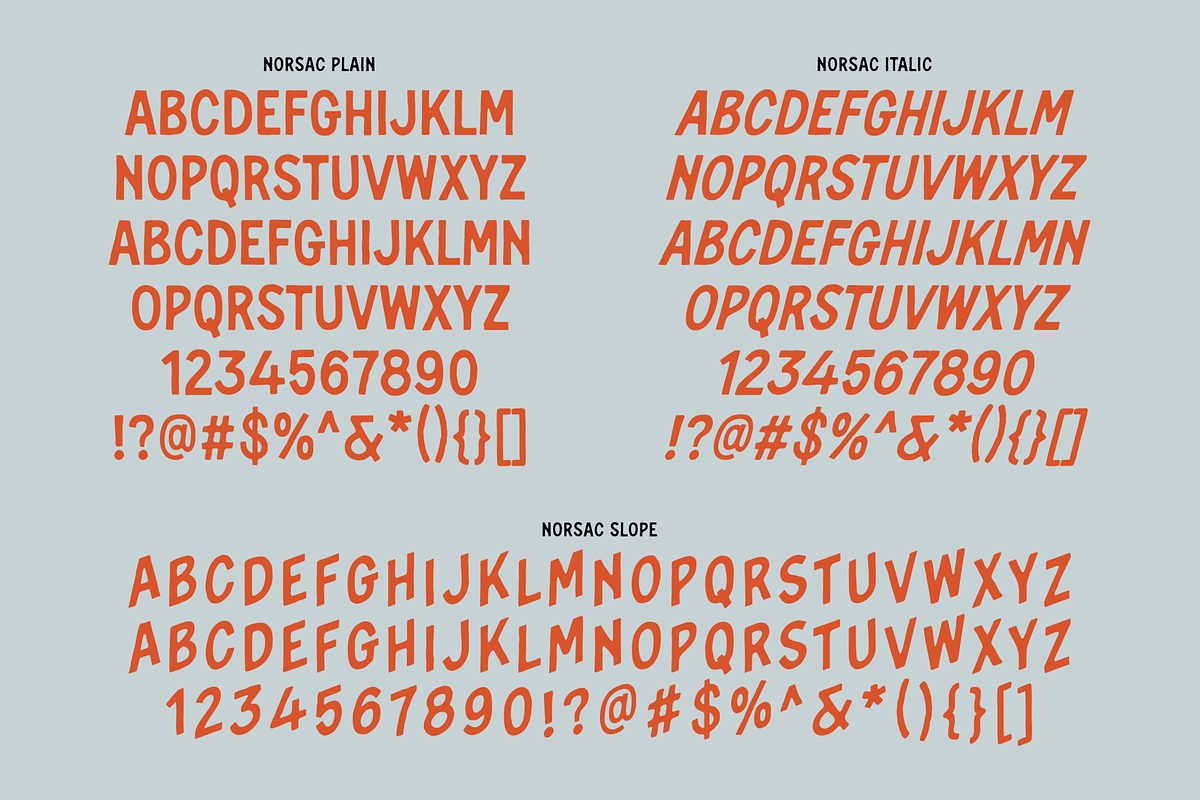 Norsac Hand-Drawn Vintage Sans Serif, a Sans Serif Font by 24Design Studios (Photo 9 of 10)
