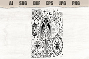Stencil Woman, a Person Illustration by MARYCRAFTIRIA (Thumbnail 1 of 3)
