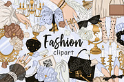 Fashion Clipart, an Object Illustration by GlamArtZhanna (Thumbnail 1 of 5)