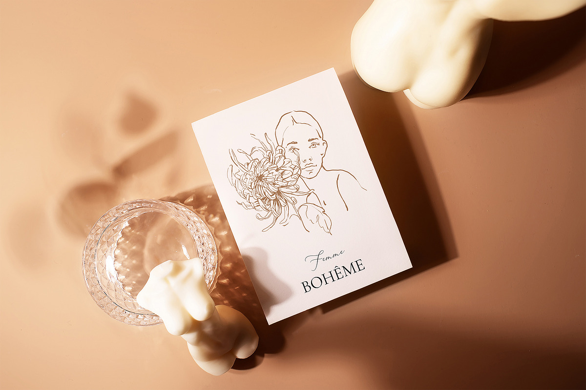 LINE IN ART-female collection, an Illustration by Natalia Tugova (Photo 4 of 15)