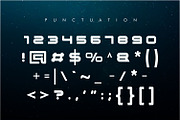 Techno Angelion Futuristic Font, a Sans Serif Font by WhymoreArt (Thumbnail 10 of 10)