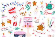 Cozy Christmas Girl Clipart, a Graphic by Ruslana Lubenets (Thumbnail 5 of 21)