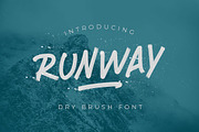 RUNWAY BRUSH, a Script Font by Raseuki (Thumbnail 1 of 7)