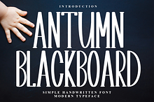 Antumn Blackboard