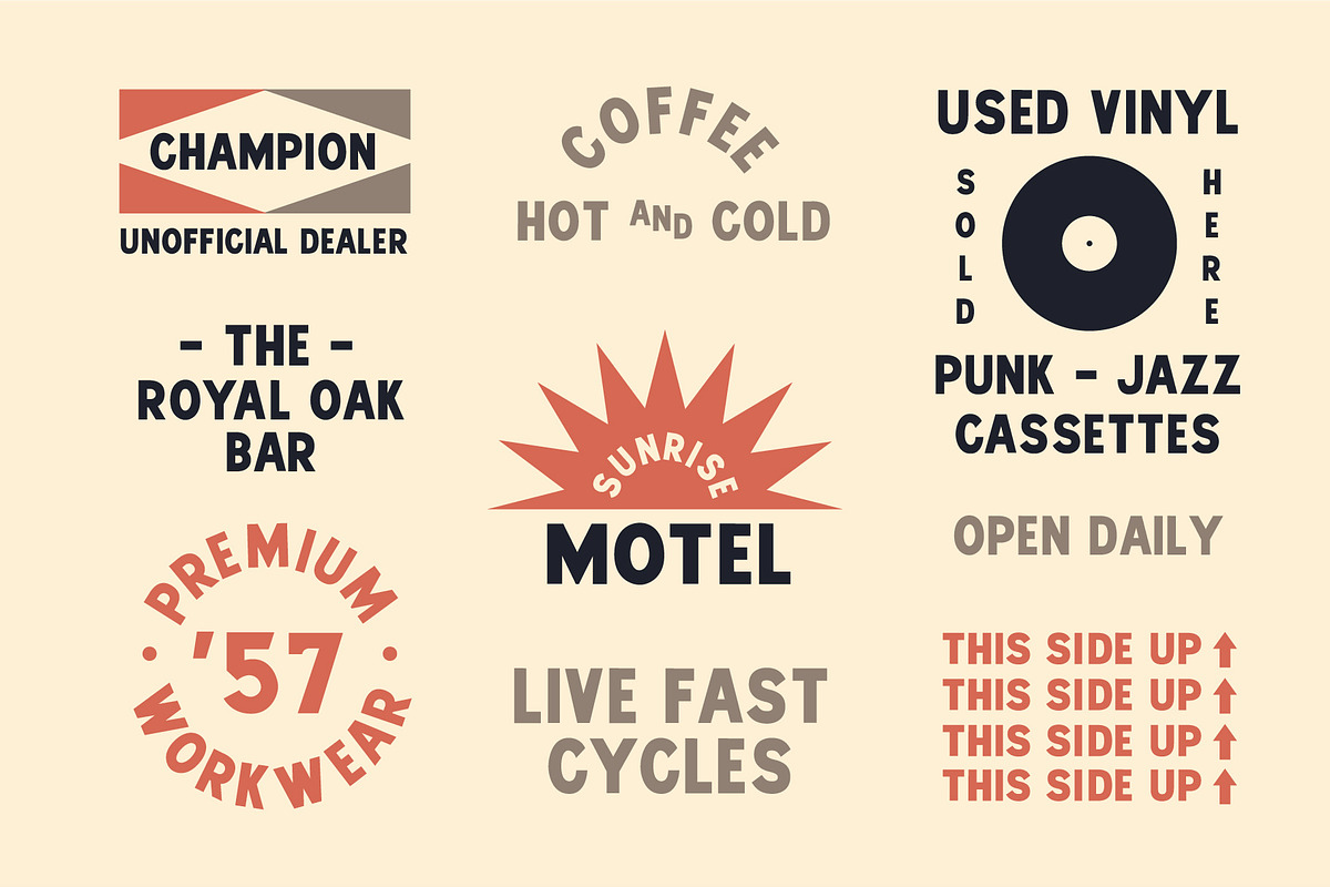 Slow Grade - Display Font, a Font by Rest Stop (Photo 4 of 5)