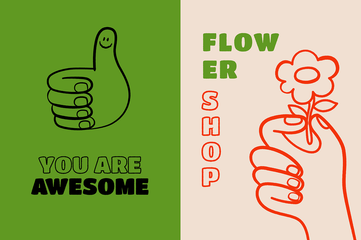 Hands, vector illustrations, an Illustration by venimo (Photo 10 of 11)