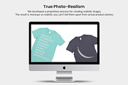 American Apparel 2102 Tee Mockups, a Shirt Mockup by Photific (Thumbnail 2 of 6)