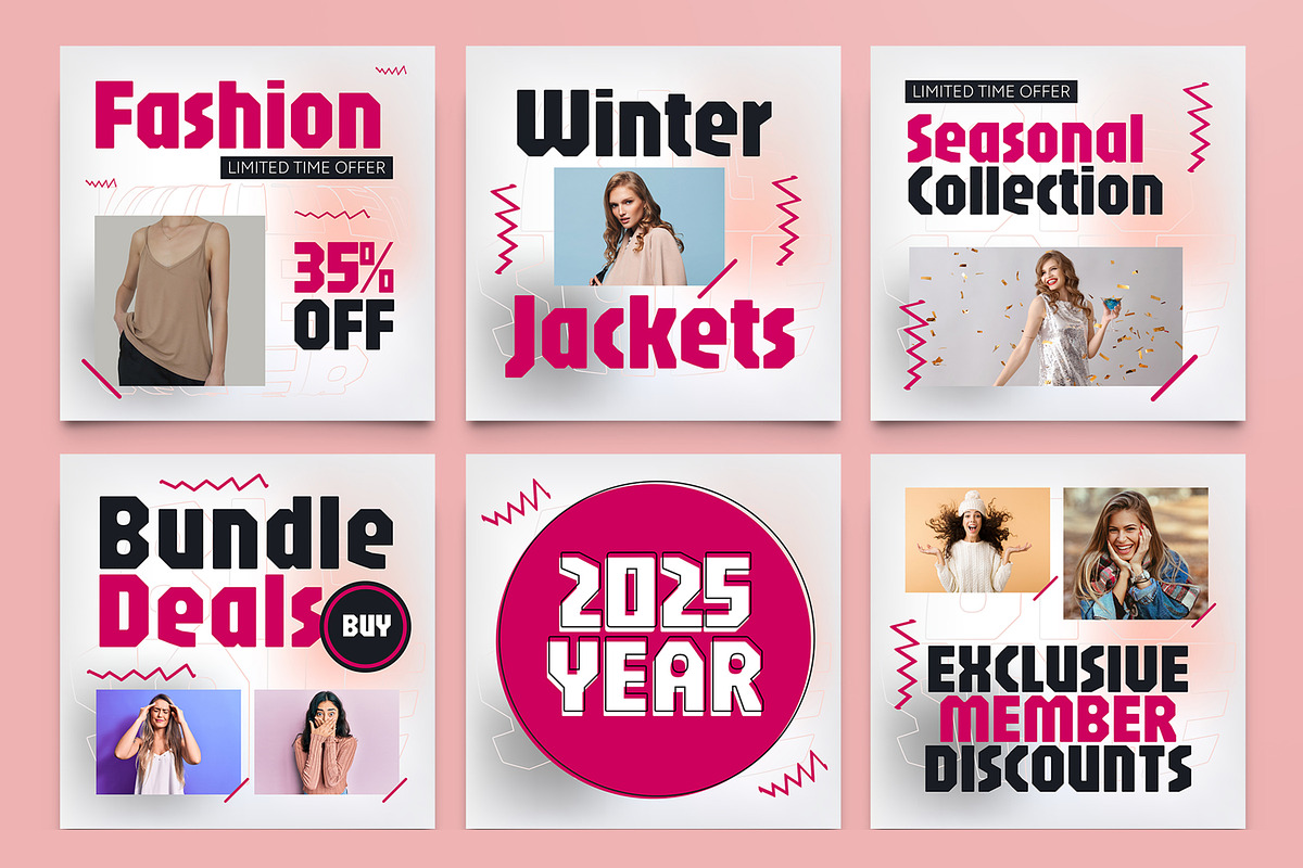 Winter Fashion Social Media, a Social Media Template by ContestDesign (Photo 2 of 3)