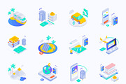 Travel Isometric Icons Pack, a Duotone Icon by Vectors Market (Thumbnail 8 of 8)
