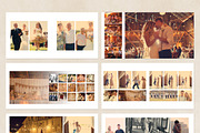 White Wedding Album Template, a Presentation Template by Posh Papers & Patterns (Thumbnail 4 of 5)