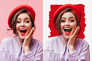 Cartoon funny face vector art effect, an Action Add-On by Shovajit (Thumbnail 3 of 10)