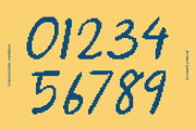 CS Buckle Pixel, a Handwritten Font by Craft Supply Co. (Thumbnail 3 of 8)