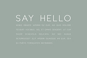 Denver | A Romantic Sans Serif, a Sans Serif Font by Jen Wagner Co (Thumbnail 6 of 8)