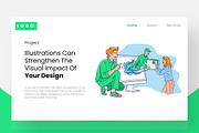 Delivery Shipping Illustration, a Work Illustration by Stock Shape (Thumbnail 2 of 3)