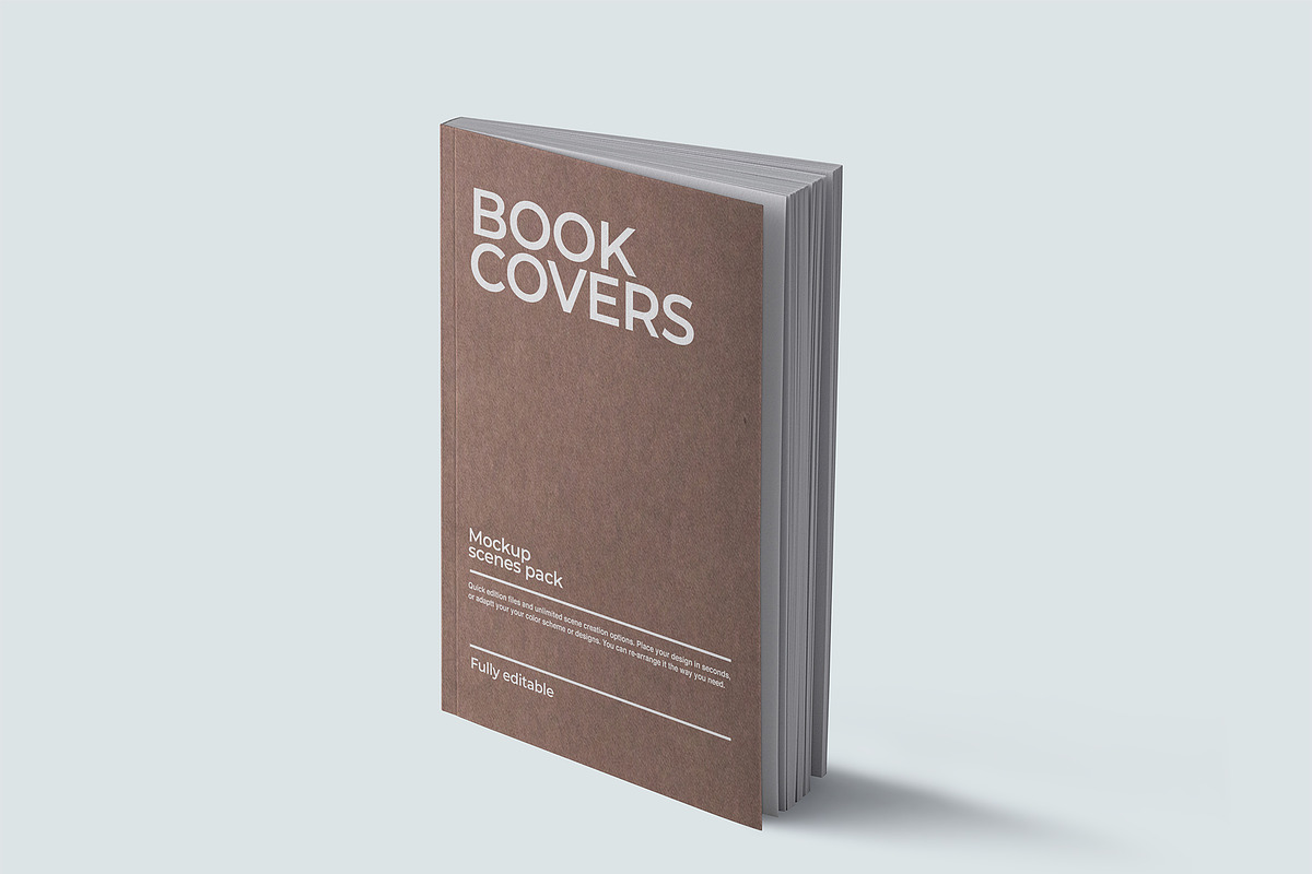 Book Cover Mockups, a Books & Magazine Mockup by Croma Studio (Photo 3 of 8)