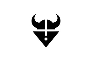 Viking Logo Design Modern Minimalist, a Branding & Logo Template by Vectorium Studio