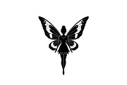 Magical Fairy Silhouette Bundle, an Illustration by jahid234 (Thumbnail 23 of 51)
