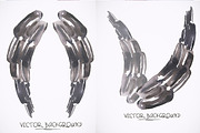 Watercolor background with wings, an Animal Illustration by Depiano (Thumbnail 4 of 5)