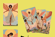 Melanin Magic Tarot Deck, an Advertising Mockup by Jakayla Digital Co (Thumbnail 5 of 9)
