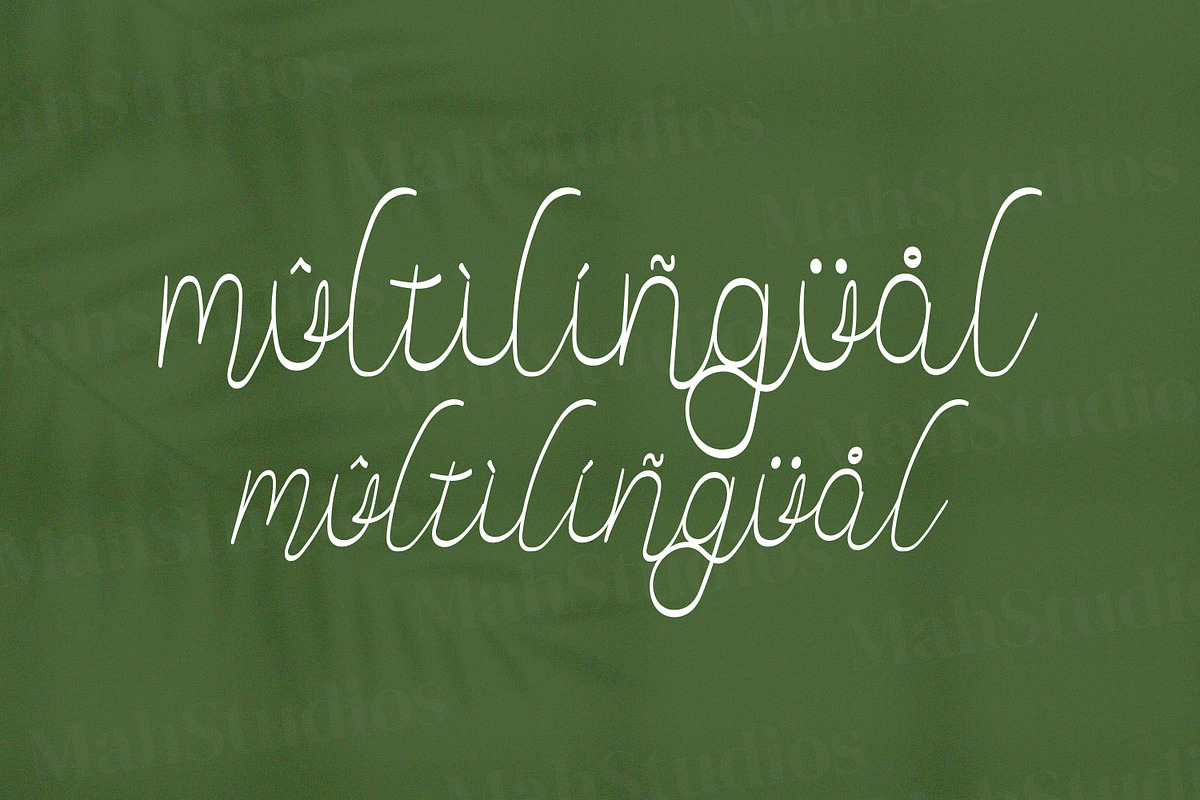 Abjoccy Script Fonts, a Script Font by mahstudios (Photo 11 of 14)