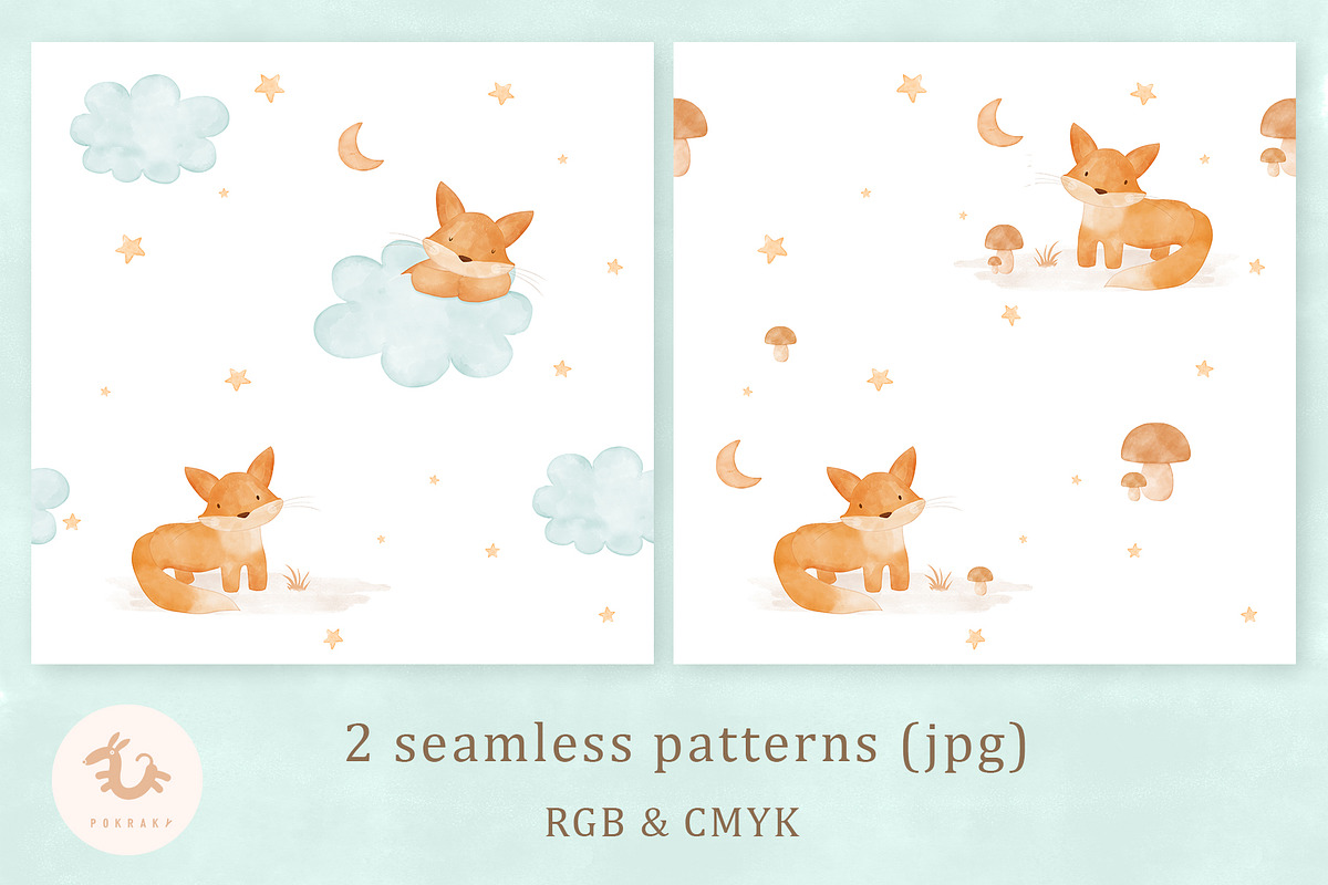 Pokraky_Dreamy Baby Fox, an Illustration by Pokraky (Photo 4 of 5)