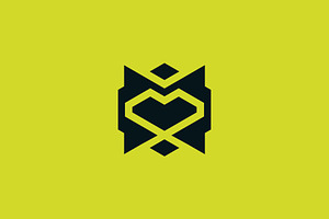 Initial letter M modern logo, a Branding & Logo Template by Rasagama Studio