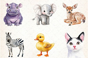 Quirky Humor Animal Sublimation Clip, an Illustration by Libby Wishes (Thumbnail 3 of 6)