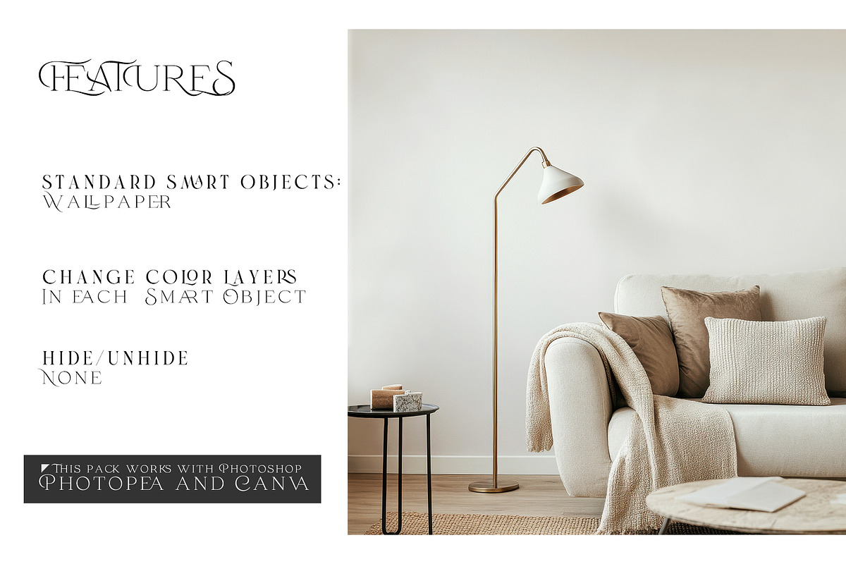 Various Wallpaper Mockups Collection, a Product Mockup by mock-ups (Photo 3 of 84)
