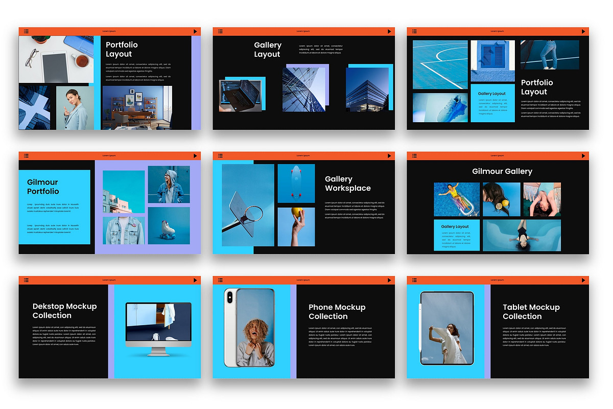 Gilmour – Business PowerPoint, a Presentation Template by kreatifreya (Photo 3 of 5)