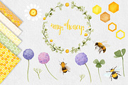 Watercolor Summer - Bee My Honey, an Illustration by Watercolor Nomads (Thumbnail 3 of 3)
