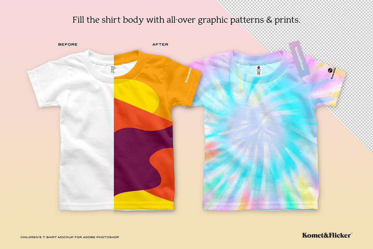 Children’s T-Shirt Mockup, a Shirt Mockup by Komet & Flicker (Photo 4 of 8)