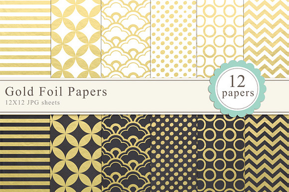 Gold Foil Papers preview 2
