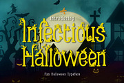 Infectious - Halloween Typeface, a Handwritten Font by Ardyanatypes (Thumbnail 1 of 12)
