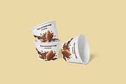 Ice Cream Cup Mockup, a Cups & Container Mockup by xavier_studio (Thumbnail 5 of 5)